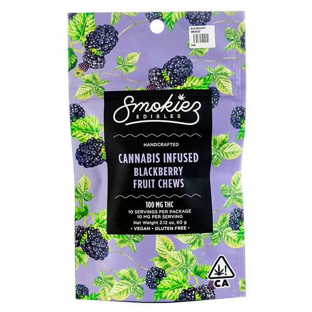 SMOKIEZ-BLACKBERRY FRUIT CHEWS